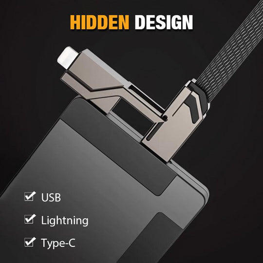 Hot Sale 50% OFF 4-in-1 Fast Charging & Data Sync Charger Cord
