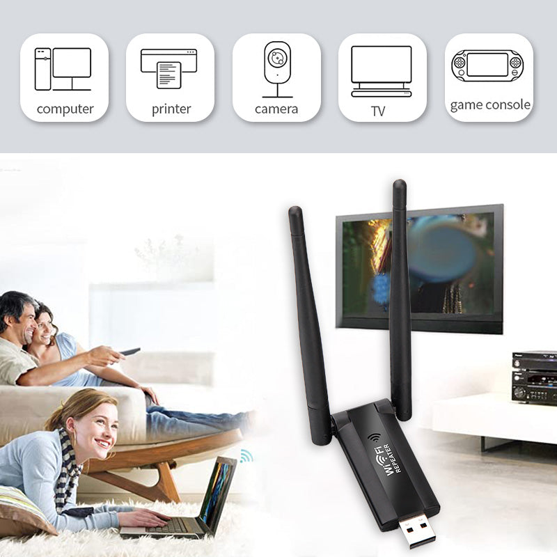 🔥 Offre spéciale : 50 % de réduction🔥Amplificateur de signal WiFi alimenté par USB