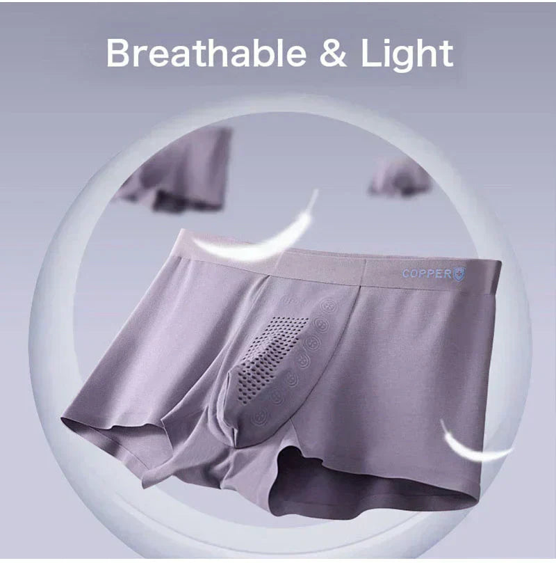 ✨ŽHAVÝ VÝPRODEJ S 50% SLEVOU✨Pánské kalhotky odolné proti bakteriím s modálním negativním iontovým aparátům