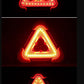 3-IN-1 Solar Emergency Triangle Warning Light at the Roadside