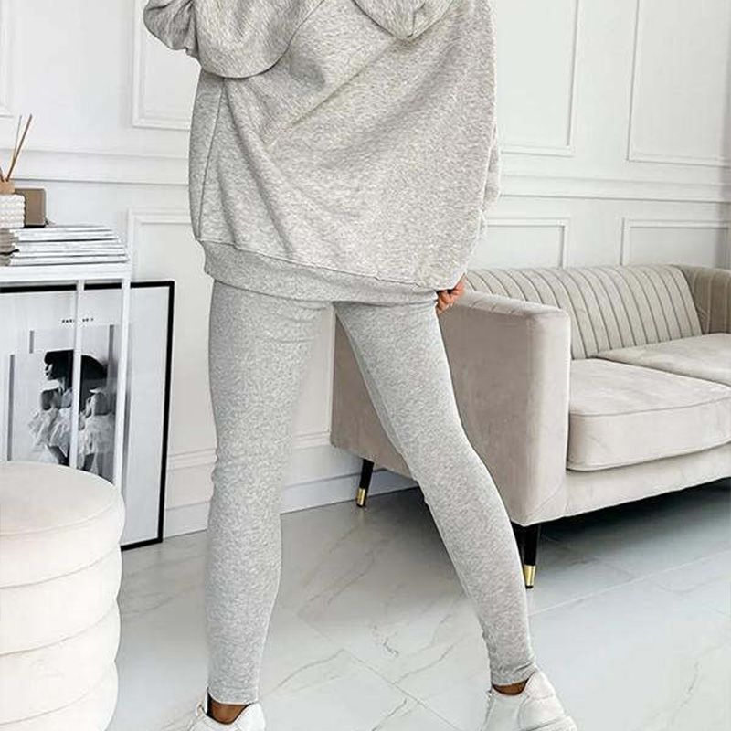 👚 60% KORTING + BEPERKTE VOORRAAD! 💜 Sweatshirtpak met capuchon - Ultrazachte stof met een relaxte pasvorm voor thuis of als sportkleding, sneldrogend. &  Comfortabel 🏃‍♀️📦