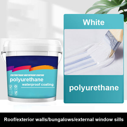 ✨ Polyurethane Waterproof Coating - Eco-Friendly Leak Repair Solution for Roofs & Walls with Long-Lasting Protection