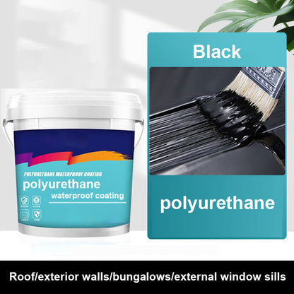 ✨ Polyurethane Waterproof Coating - Eco-Friendly Leak Repair Solution for Roofs & Walls with Long-Lasting Protection