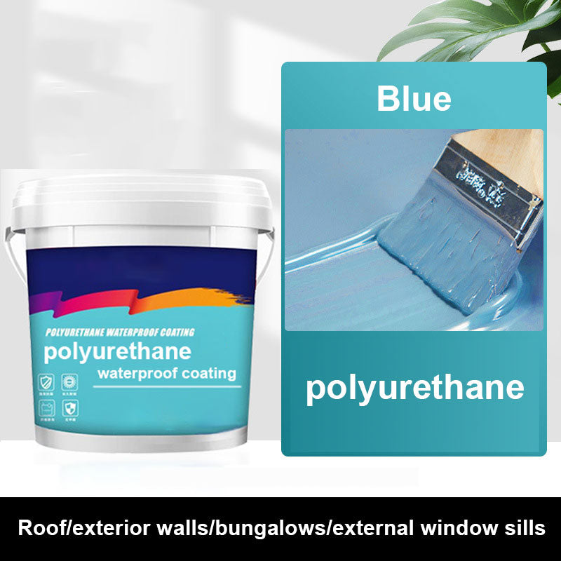 ✨ Polyurethane Waterproof Coating - Eco-Friendly Leak Repair Solution for Roofs & Walls with Long-Lasting Protection