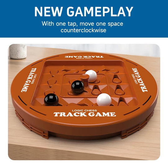 🔥HOT SALE 50%OFF♟️🌀Logic Chess Track Game Set, perfect for 2-4 players, offering fun-filled family game night entertainment✨💫