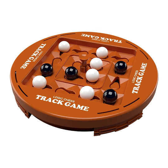 🔥HOT SALE 50%OFF♟️🌀Logic Chess Track Game Set, perfect for 2-4 players, offering fun-filled family game night entertainment✨💫