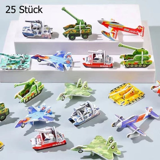 🧩 VÁNOČNÍ NABÍDKA 50% SLEVA! ✨ Erzieherisches 3D-Cartoon-Puzzle - 57-teilig mit leuchtenden Farben für kreatives Lernen bei Kindern 🎨👧