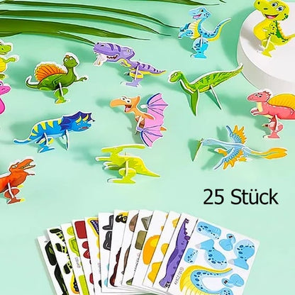 🧩 VÁNOČNÍ NABÍDKA 50% SLEVA! ✨ Erzieherisches 3D-Cartoon-Puzzle - 57-teilig mit leuchtenden Farben für kreatives Lernen bei Kindern 🎨👧