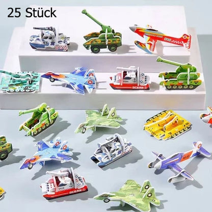 🧩 VÁNOČNÍ NABÍDKA 50% SLEVA! ✨ Erzieherisches 3D-Cartoon-Puzzle - 57-teilig mit leuchtenden Farben für kreatives Lernen bei Kindern 🎨👧