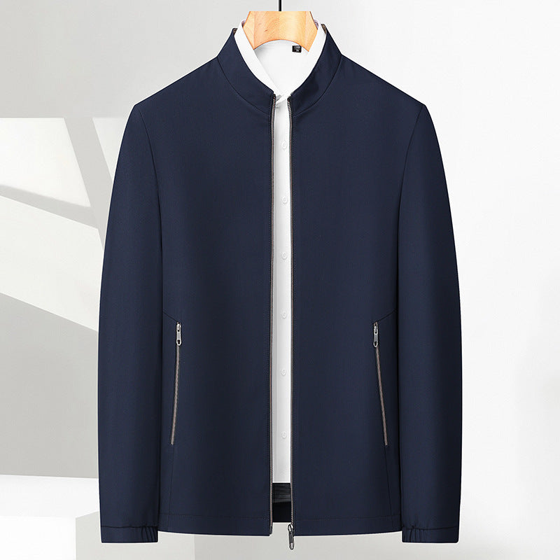 🧥 60% SLEVA NA ŽHAVÝ VÝPRODEJ! ✨ Pánská bunda se stojáčkem a zipem - moderní ležérní design s lehkostí a teplem pro každodenní styl ⚡🛒