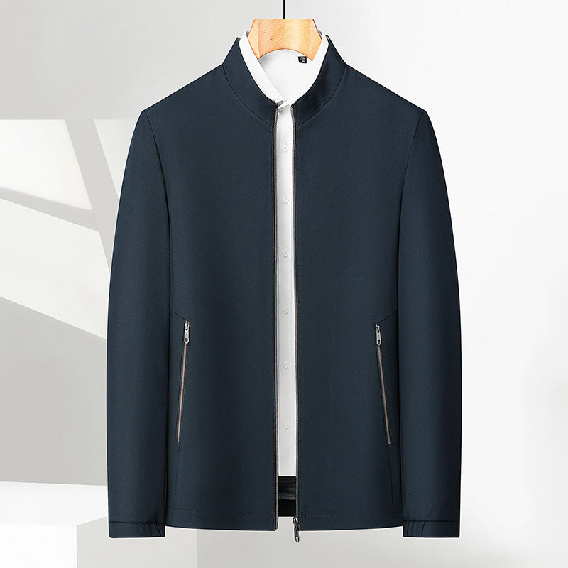 🧥 60% SLEVA NA ŽHAVÝ VÝPRODEJ! ✨ Pánská bunda se stojáčkem a zipem - moderní ležérní design s lehkostí a teplem pro každodenní styl ⚡🛒