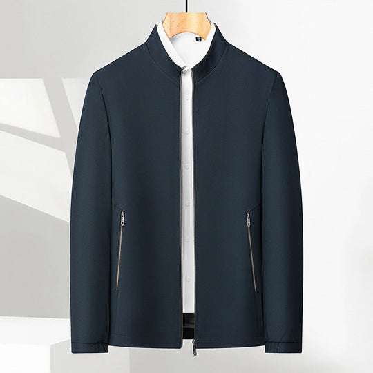 🧥 60% SLEVA NA ŽHAVÝ VÝPRODEJ! ✨ Pánská bunda se stojáčkem a zipem - moderní ležérní design s lehkostí a teplem pro každodenní styl ⚡🛒