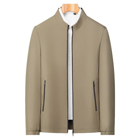 🧥 60% SLEVA NA ŽHAVÝ VÝPRODEJ! ✨ Pánská bunda se stojáčkem a zipem - moderní ležérní design s lehkostí a teplem pro každodenní styl ⚡🛒
