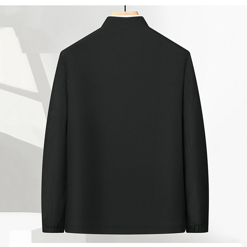 🧥 60% SLEVA NA ŽHAVÝ VÝPRODEJ! ✨ Pánská bunda se stojáčkem a zipem - moderní ležérní design s lehkostí a teplem pro každodenní styl ⚡🛒
