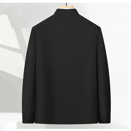 🧥 60% SLEVA NA ŽHAVÝ VÝPRODEJ! ✨ Pánská bunda se stojáčkem a zipem - moderní ležérní design s lehkostí a teplem pro každodenní styl ⚡🛒