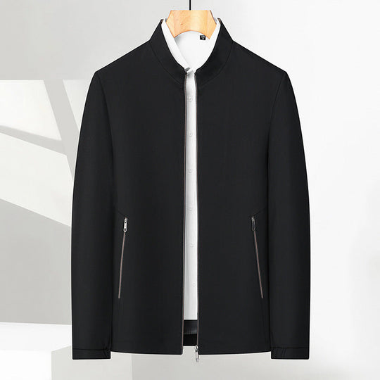 🧥 60% SLEVA NA ŽHAVÝ VÝPRODEJ! ✨ Pánská bunda se stojáčkem a zipem - moderní ležérní design s lehkostí a teplem pro každodenní styl ⚡🛒