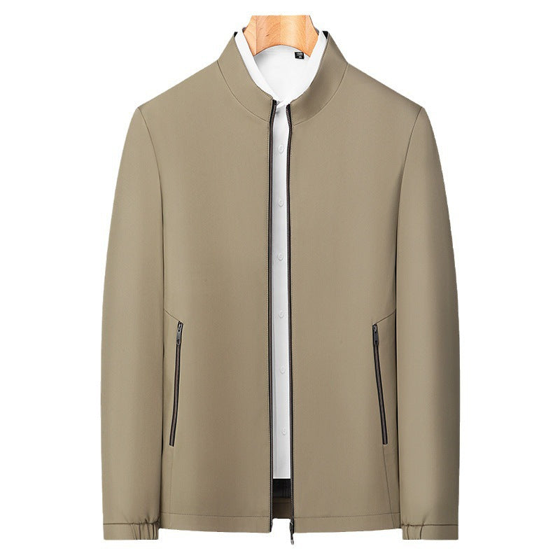 🧥 60% SLEVA NA ŽHAVÝ VÝPRODEJ! ✨ Pánská bunda se stojáčkem a zipem - moderní ležérní design s lehkostí a teplem pro každodenní styl ⚡🛒