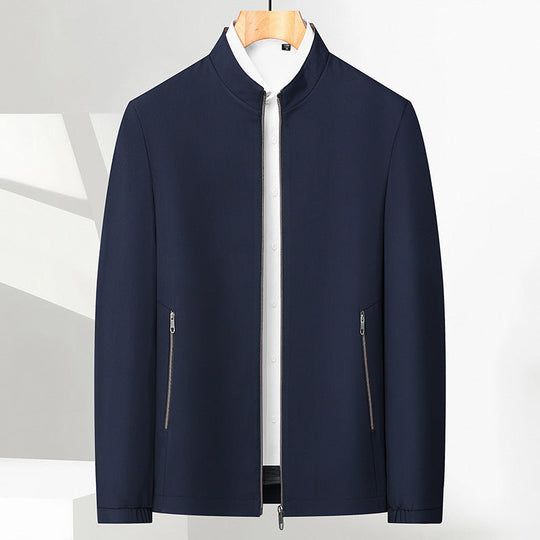 🧥 60% SLEVA NA ŽHAVÝ VÝPRODEJ! ✨ Pánská bunda se stojáčkem a zipem - moderní ležérní design s lehkostí a teplem pro každodenní styl ⚡🛒