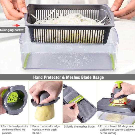 🎁 MOTHER'S DAY SALE 50%OFF!!! 🧑‍🍳 Multi-purpose vegetable cutter