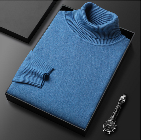 HOT SALE-49% OFF ✨Men's Solid Color Premium Turtleneck Sweater