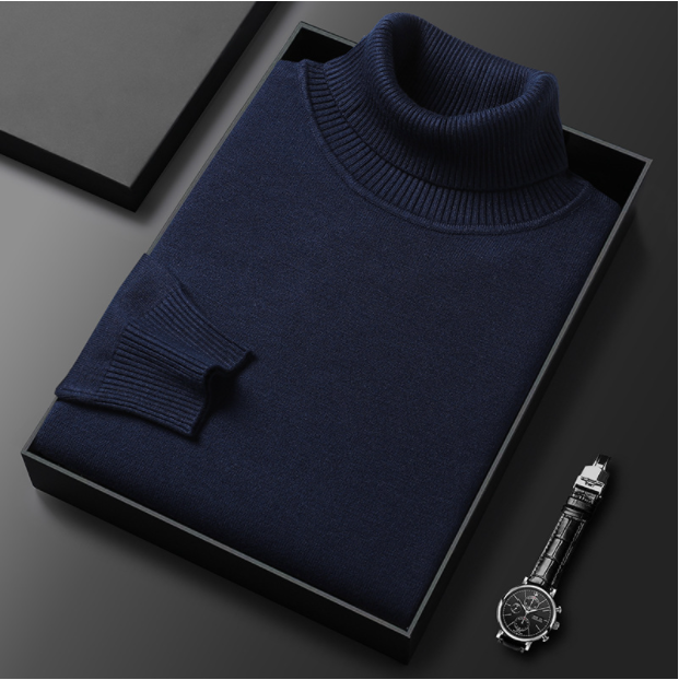 HOT SALE-49% OFF ✨Men's Solid Color Premium Turtleneck Sweater
