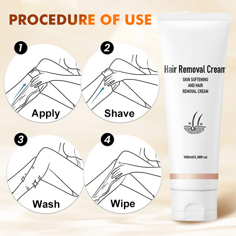 🧴50% SLEVA!🥰Všestranný aromatický krém na odstraňování chloupků – rychlý, jemný &  S vůní pro hedvábně hladkou pokožku ✨