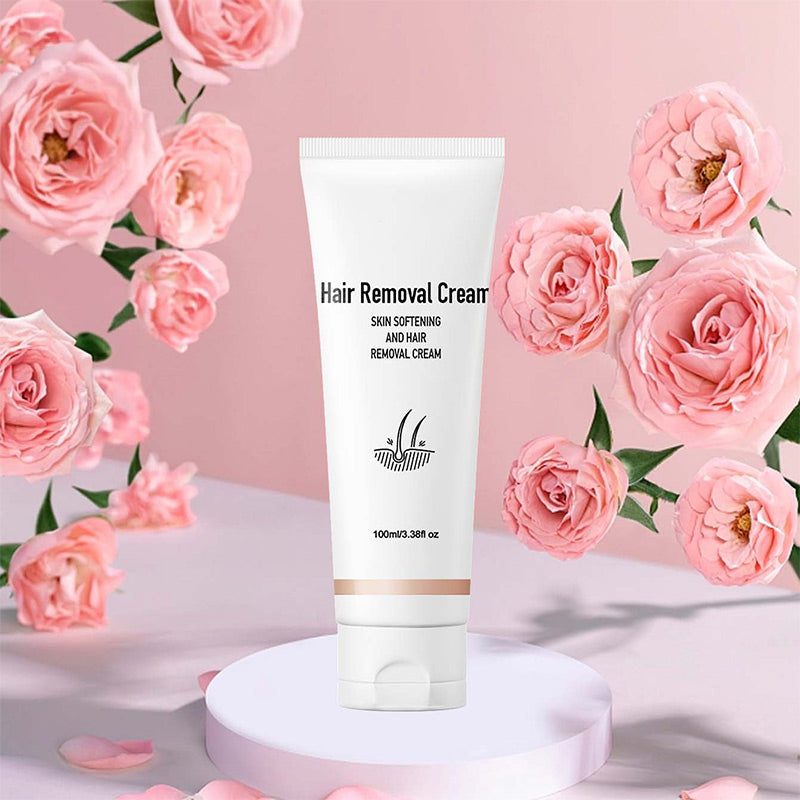 🧴50% SLEVA!🥰Všestranný aromatický krém na odstraňování chloupků – rychlý, jemný &  S vůní pro hedvábně hladkou pokožku ✨