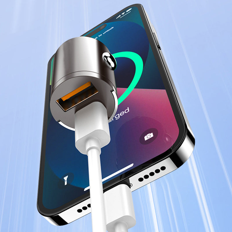 🔥Ultra-Fast Car Charger - Dual-Port PD & QC Fast Charging | Save More When You Buy More