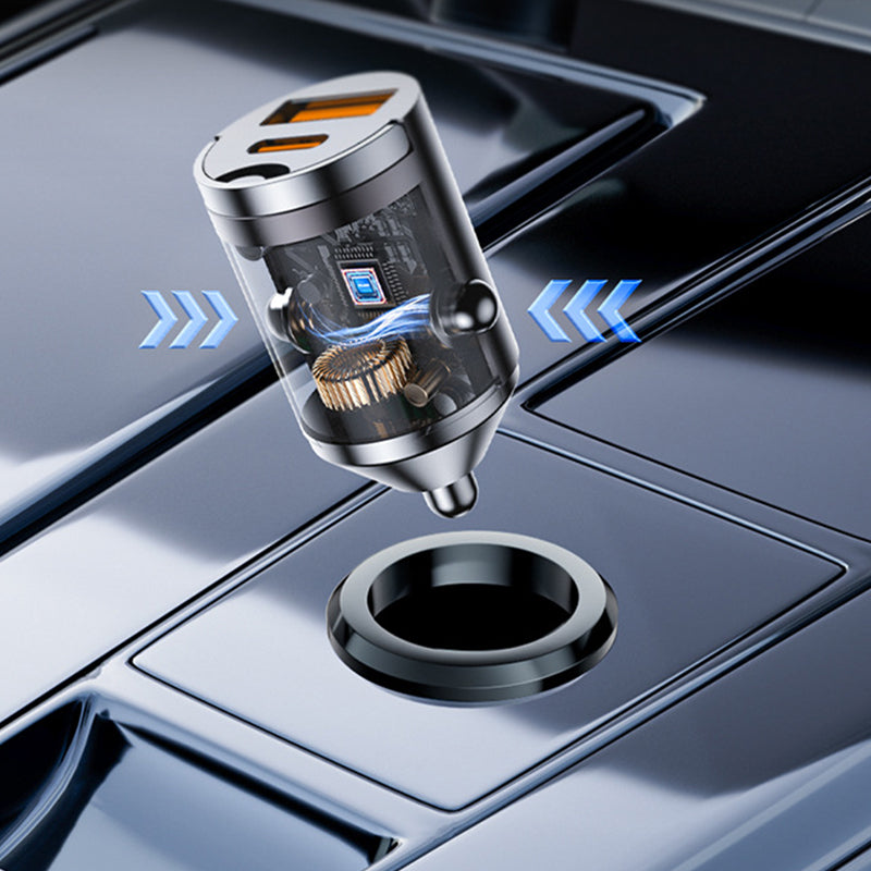🔥Ultra-Fast Car Charger - Dual-Port PD & QC Fast Charging | Save More When You Buy More