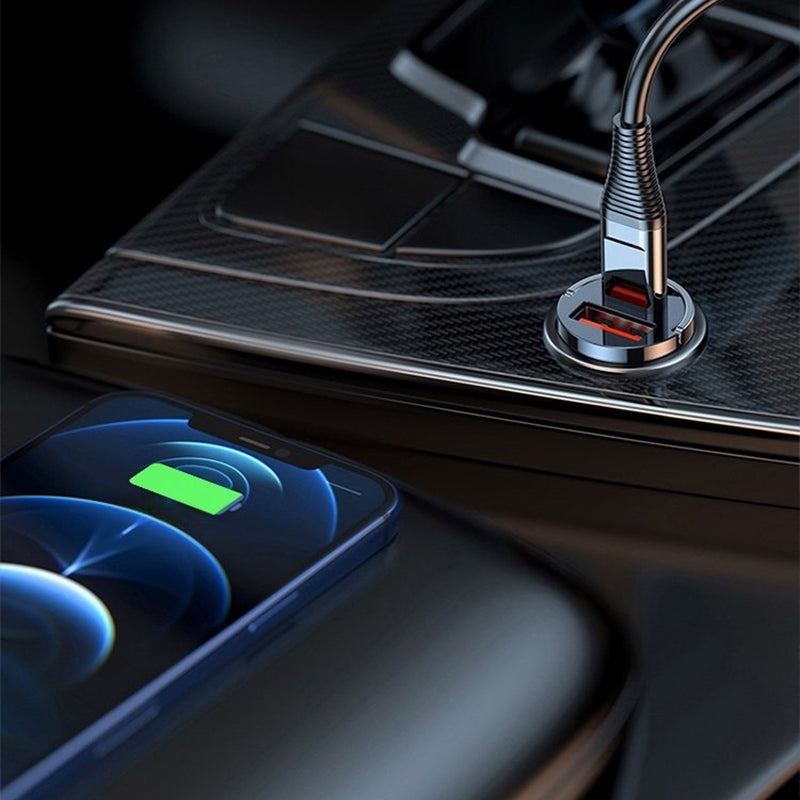 🔥Ultra-Fast Car Charger - Dual-Port PD & QC Fast Charging | Save More When You Buy More