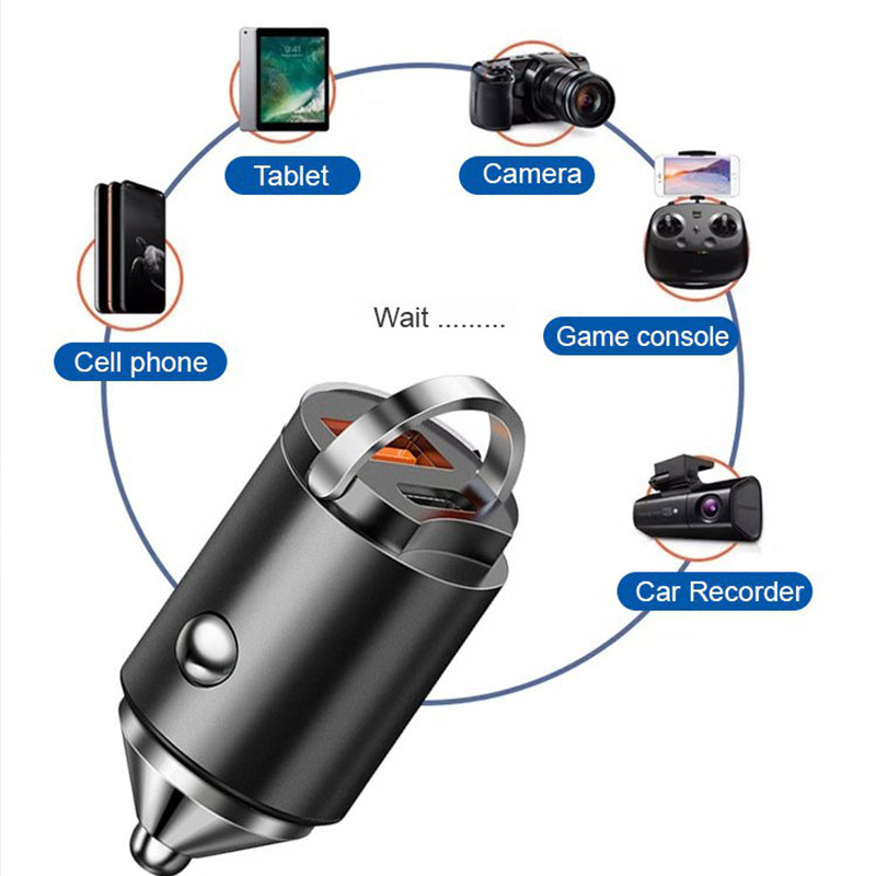 🔥Ultra-Fast Car Charger - Dual-Port PD & QC Fast Charging | Save More When You Buy More