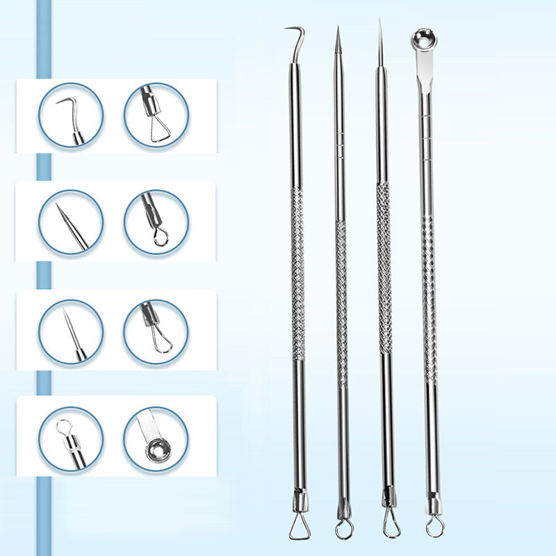 🔥Offre à durée limitée : 50 % de réduction🔥Kit d'outils extracteurs de points noirs en acier inoxydable