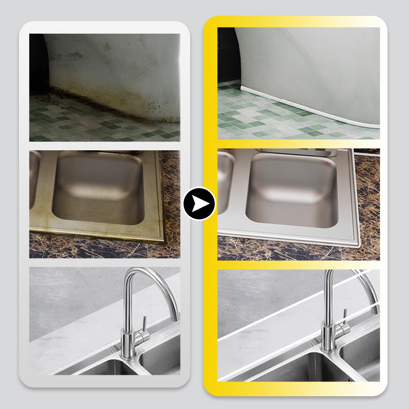 🧰 Wasserdichte weiße Dichtungsmasse mit Spachtel🔥All-in-One-Dichtstoff für Bad und Küche &  Fliesenfugen