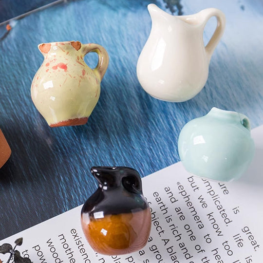 🌺LAST DAY PROMOTION -50% OFF🌺Mini Ceramic Vase Fridge Magnet✨