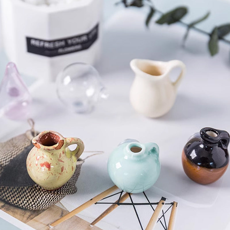🌺LAST DAY PROMOTION -50% OFF🌺Mini Ceramic Vase Fridge Magnet✨