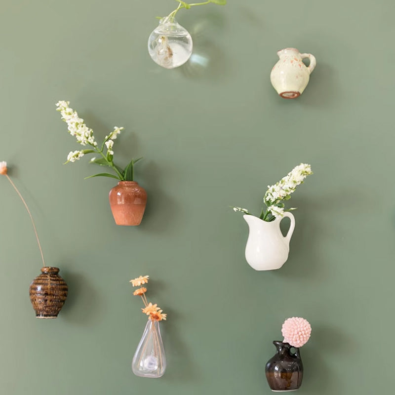 🌺LAST DAY PROMOTION -50% OFF🌺Mini Ceramic Vase Fridge Magnet✨