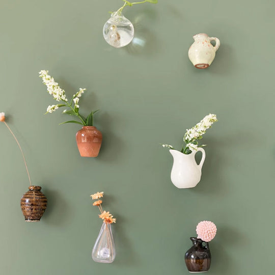 🌺LAST DAY PROMOTION -50% OFF🌺Mini Ceramic Vase Fridge Magnet✨