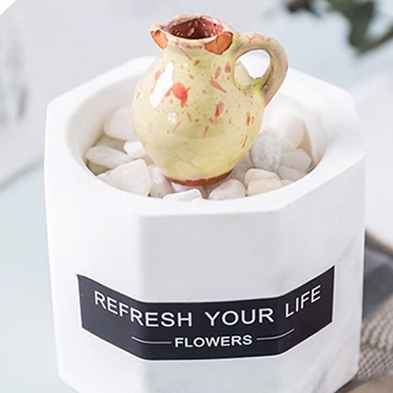 🌺LAST DAY PROMOTION -50% OFF🌺Mini Ceramic Vase Fridge Magnet✨