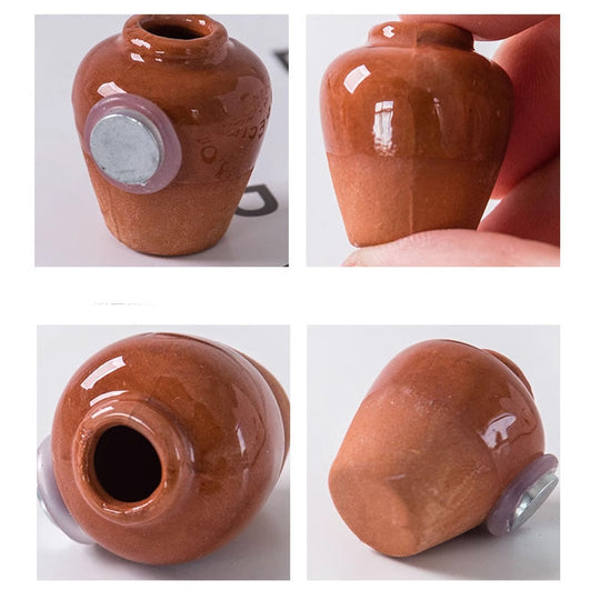 🌺LAST DAY PROMOTION -50% OFF🌺Mini Ceramic Vase Fridge Magnet✨