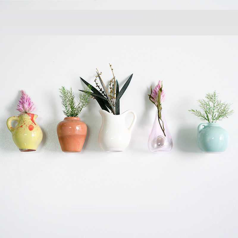 🌺LAST DAY PROMOTION -50% OFF🌺Mini Ceramic Vase Fridge Magnet✨