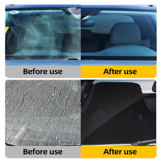 ✨Limited Time Special Price !!✨Auto Glass Scratch Care Polishing Fluid With Polishing Sponge