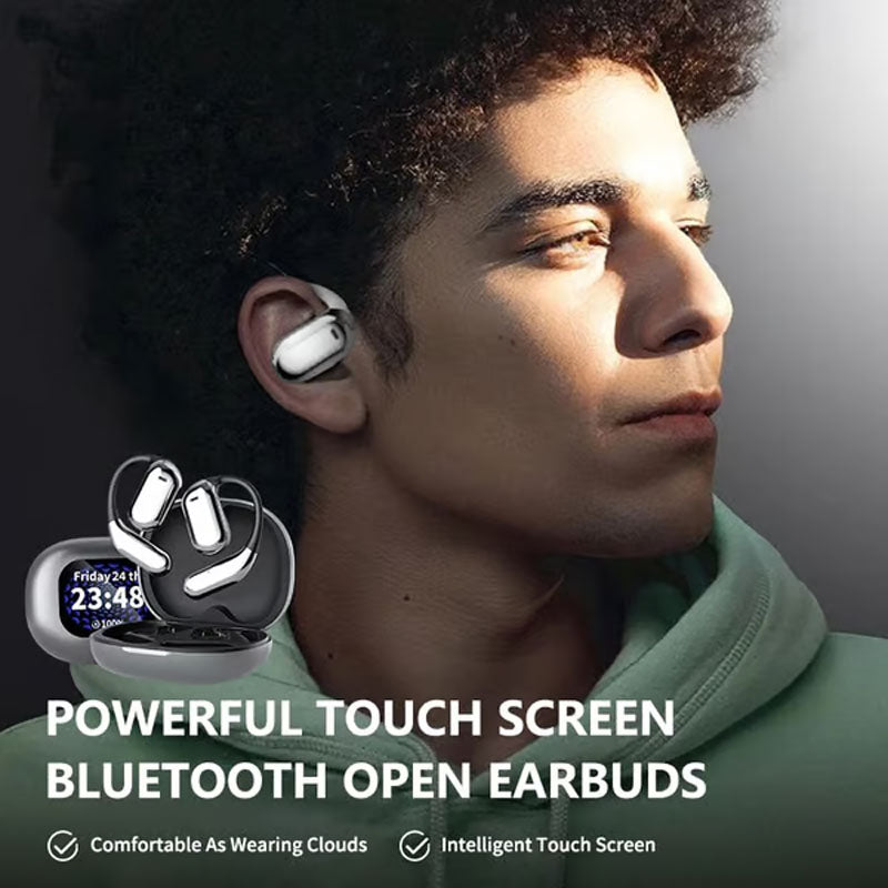 Écouteurs Bluetooth avec crochets d'oreille (50 % de réduction)