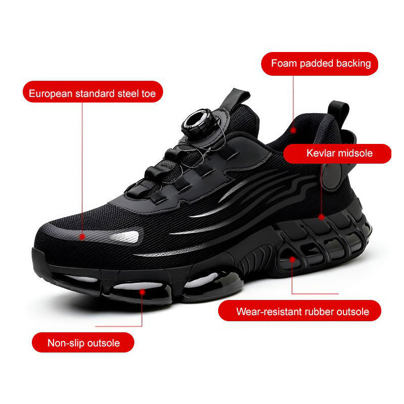 🔥Chaussures de sécurité antidérapantes avec crampons amortisseurs🔥LIVRAISON GRATUITE