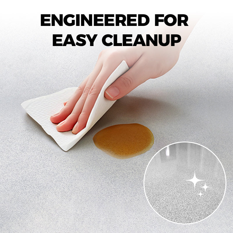 High-Gloss Epoxy Marble-Effect Floor Coating – Scratch-Resistant, Water-Based, DIY