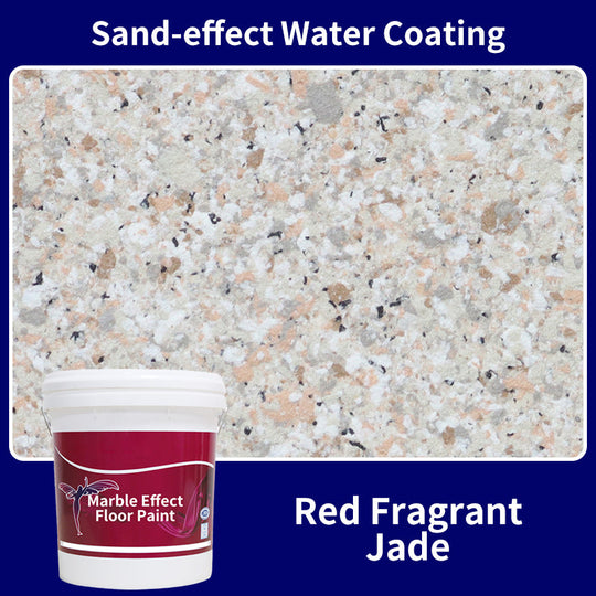 High-Gloss Epoxy Marble-Effect Floor Coating – Scratch-Resistant, Water-Based, DIY