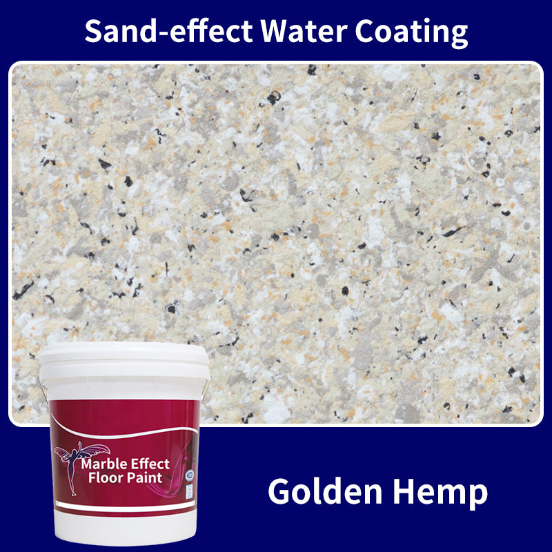 High-Gloss Epoxy Marble-Effect Floor Coating – Scratch-Resistant, Water-Based, DIY
