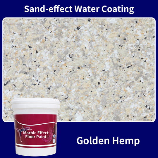 High-Gloss Epoxy Marble-Effect Floor Coating – Scratch-Resistant, Water-Based, DIY