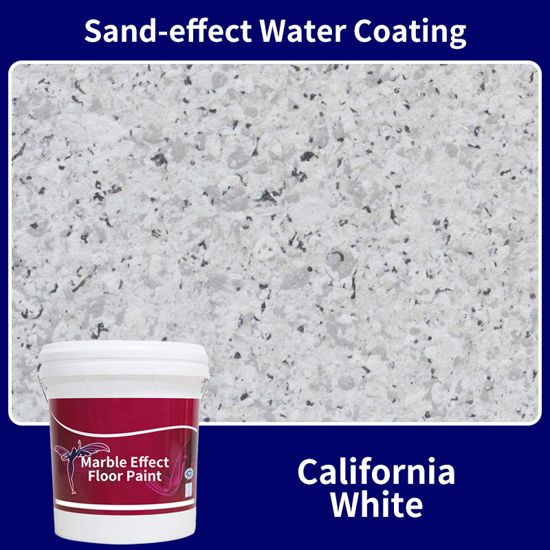 High-Gloss Epoxy Marble-Effect Floor Coating – Scratch-Resistant, Water-Based, DIY