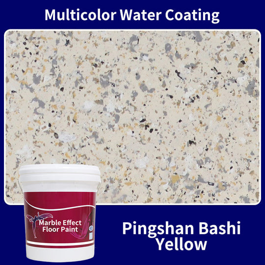 High-Gloss Epoxy Marble-Effect Floor Coating – Scratch-Resistant, Water-Based, DIY