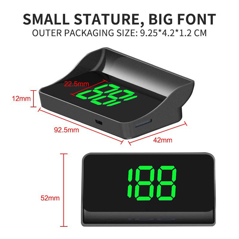 🔥LAST DAY SALE 50% OFF!!✨Car Head-Up Display GPS Digital Speedometer HUD